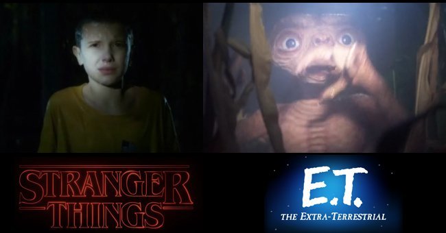 Referências dos filmes dos anos 80 do seriado “Stranger Things” do Netflix.