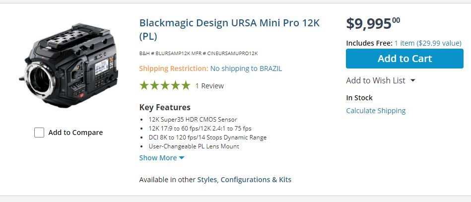 Preço anterior