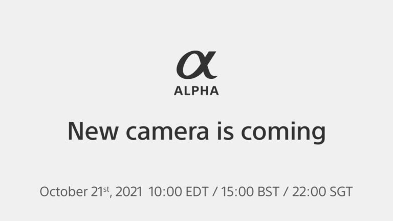 Teaser oficial no youtube da nova Sony A7IV revela especificações nas TAG do vídeo