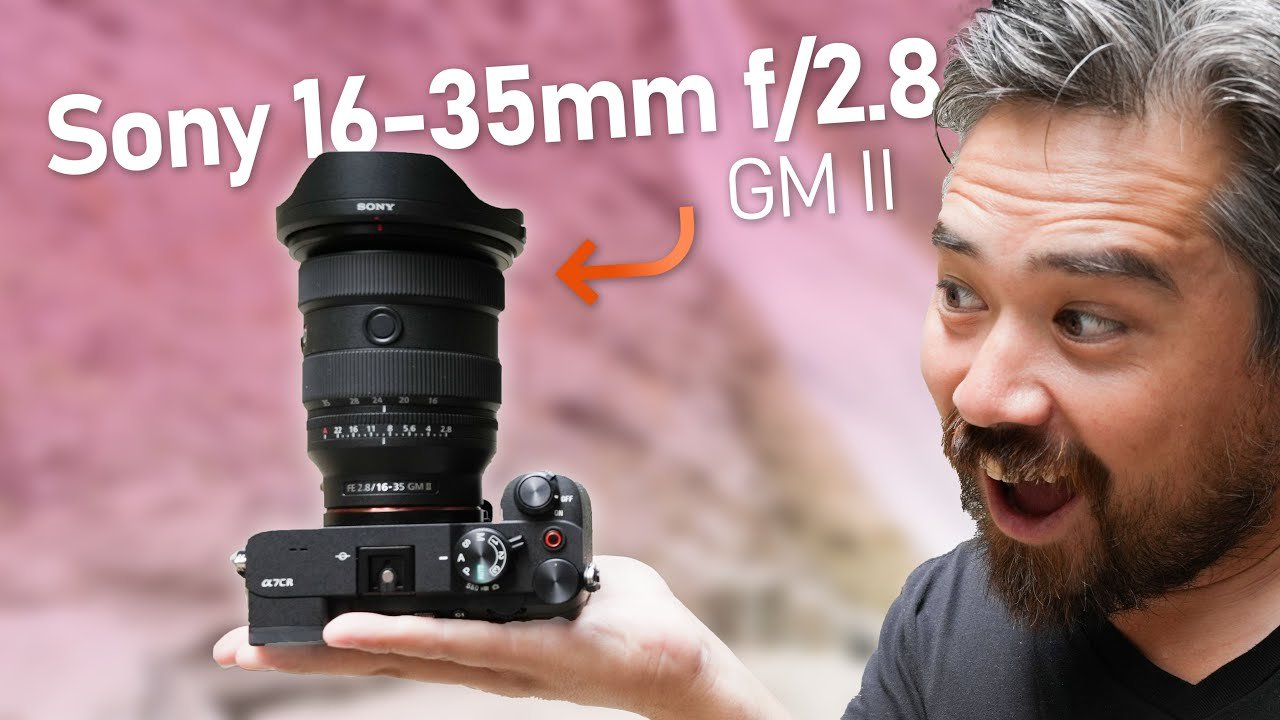 Sony lança GMaster FE 1635mm F2.8 GM II a lente de zoom grande angular mais leve e compacta